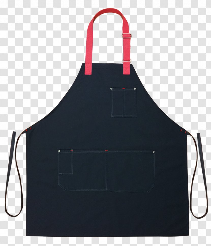 Apron T-shirt Handbag Chef's Uniform - Leather Transparent PNG