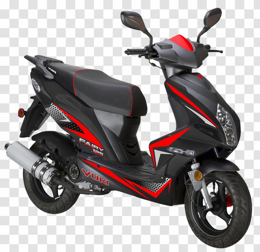 Superior Scooter Motorcycle Moped Wheel - Motor Vehicle Transparent PNG