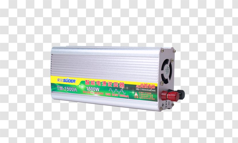 Power Inverter Supply Electronics AC Adapter - Converters - Digital Transparent PNG