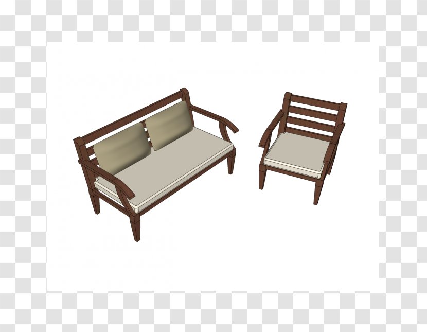 Furniture Chair Wood Armrest - Garden - Sofa Set Transparent PNG
