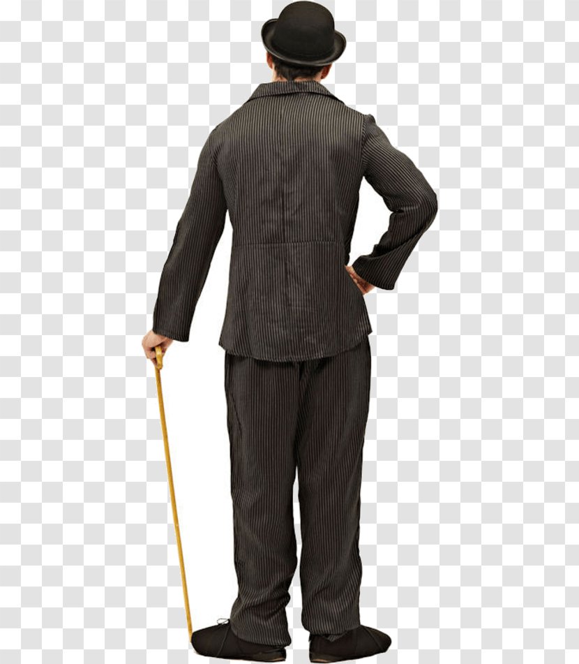 1920s Costume Silent Film Suit Pants - Necktie - Charlie Chaplin Transparent PNG