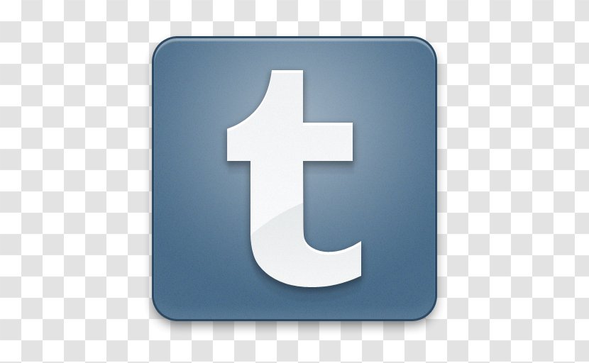 Social Media Desktop Wallpaper Icon Design - Symbol - Tumblr Logo Svg Transparent PNG