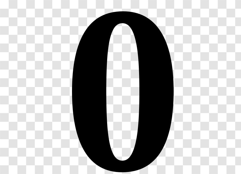 0 Large Numbers Decimal Symbol - Sign Transparent PNG