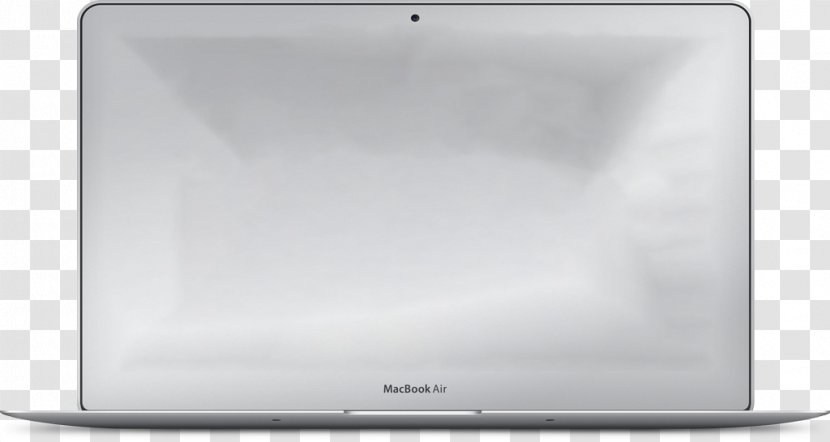 Laptop White - Black And Transparent PNG