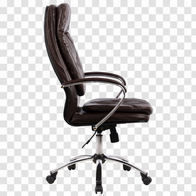 Office & Desk Chairs Bonded Leather - Chair Transparent PNG