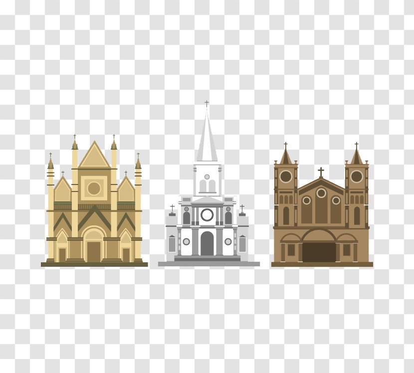 Church Architecture Download Cartoon - Upload - 3 Design Vector Material Transparent PNG