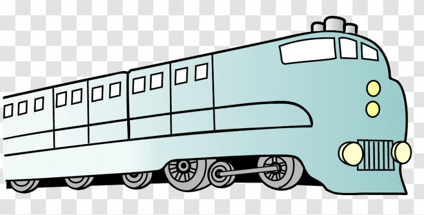Train Railroad Car Rail Transport - Vehicle Transparent PNG