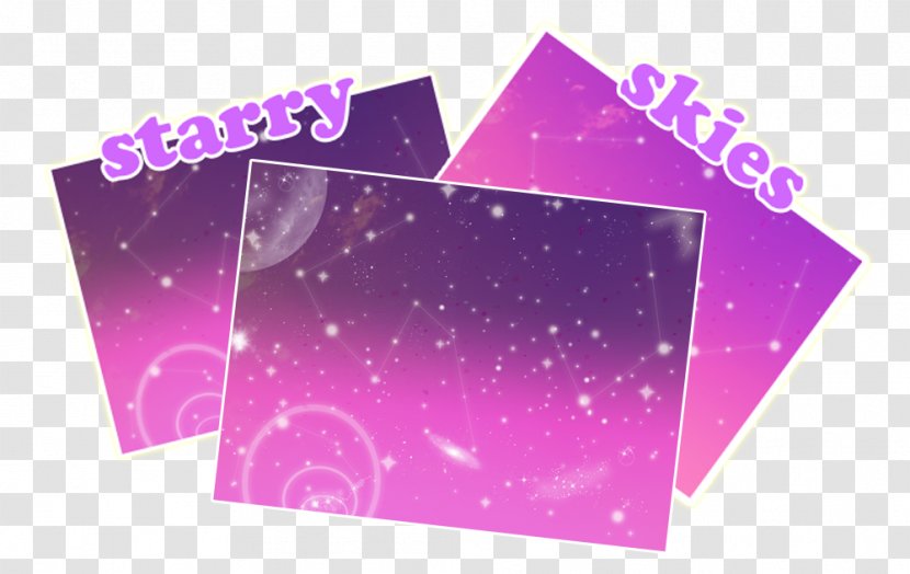 Parrot Pink M Brand Font - The Starry Sky Transparent PNG