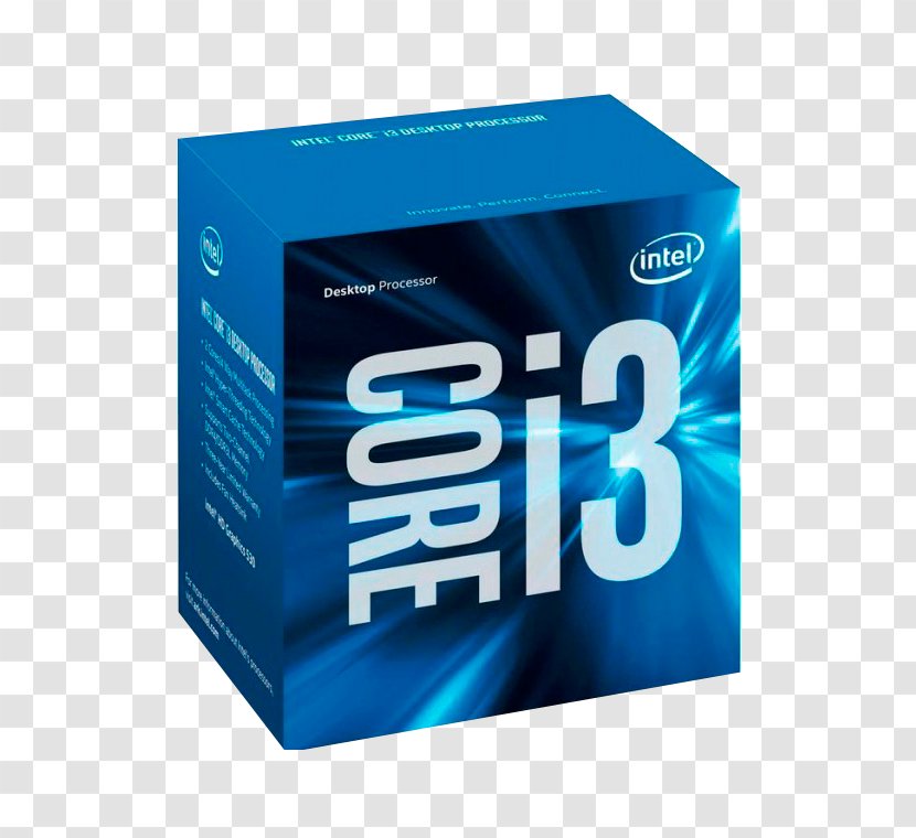 Intel Core I3-6100 Kaby Lake LGA 1151 - Lga Transparent PNG