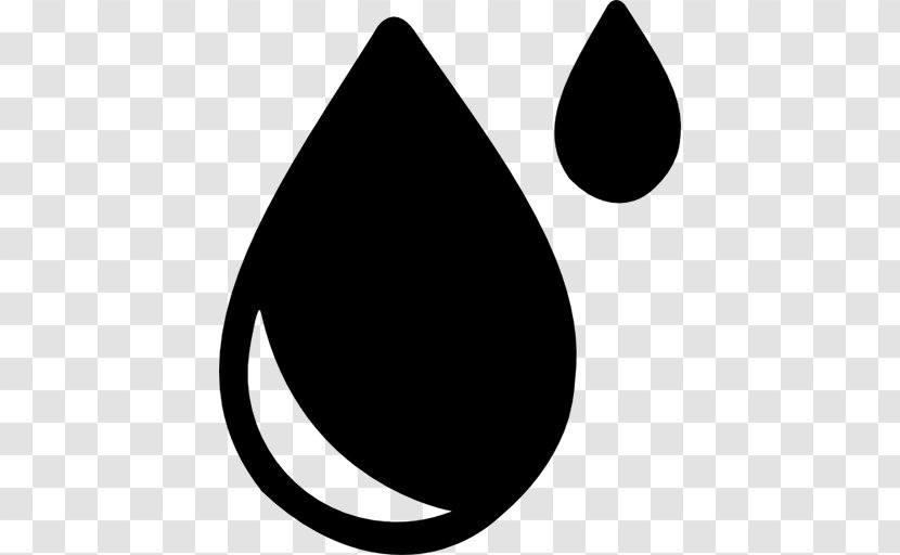 Drop Symbol Clip Art - Black And White - Water Droplets Green Leaf Logo Design Transparent PNG