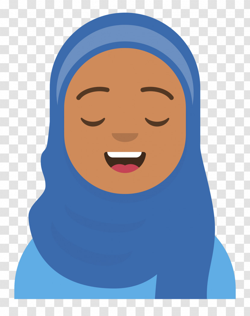 Hijab Avatar Transparent PNG