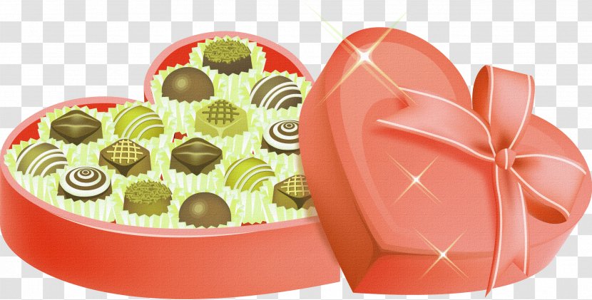 Chocolate Gift Valentines Day Heart - Box Art - Red Simple Decorative Patterns Transparent PNG