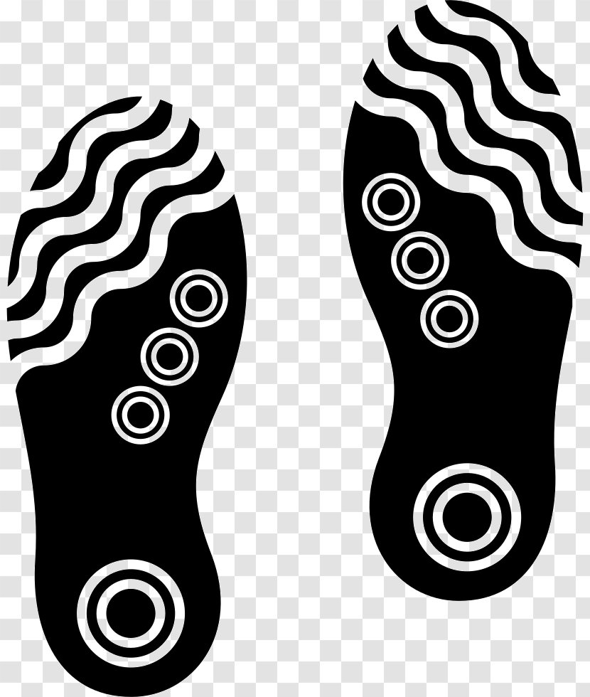 Sneakers Shoe Footprint Boot Cleat - Monochrome Transparent PNG