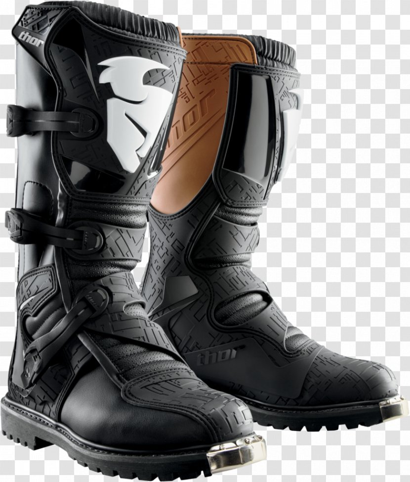 Motorcycle Boot Thor All-terrain Vehicle - Work Boots - Pilote Transparent PNG