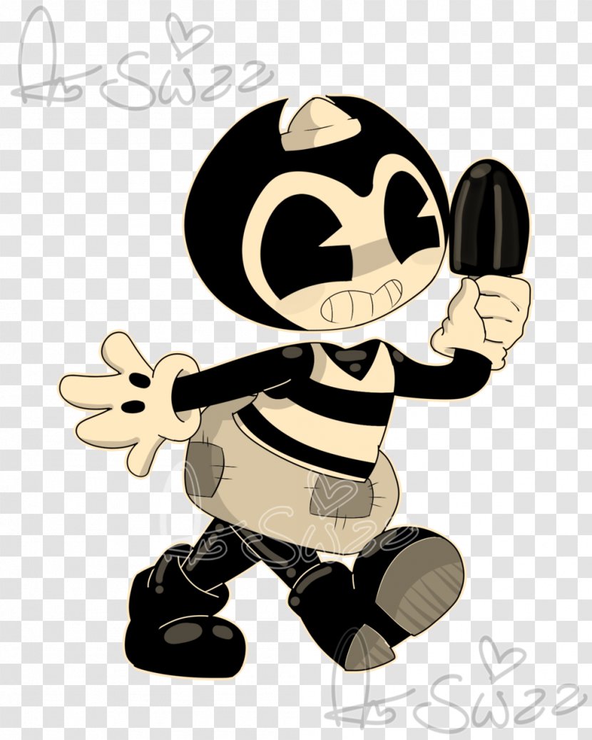 DeviantArt Bendy And The Ink Machine Mascot Thumb - Arm Transparent PNG