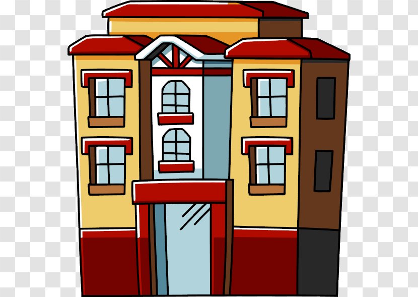 Apartment House Clip Art - Clipart Transparent PNG