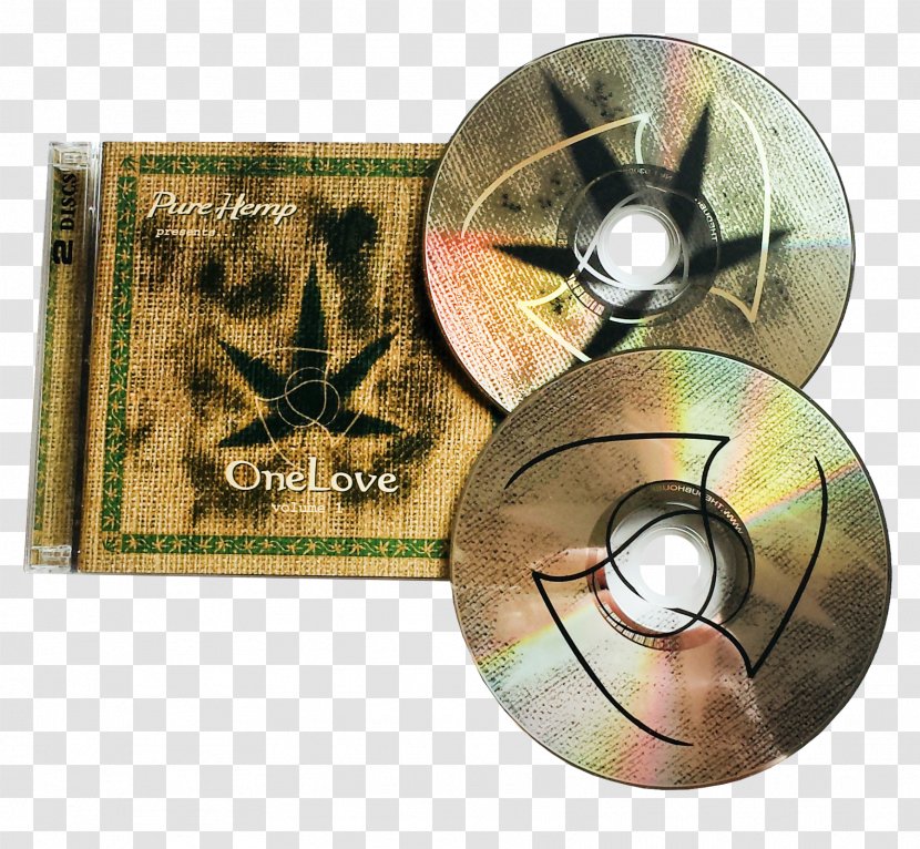 One Love Compact Disc Double Album Hemp - Public Environmental Transparent PNG