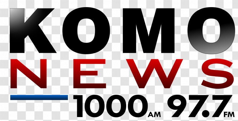 Logo KOMO AM Broadcasting All-news Radio KING-TV - Trademark - Day Transparent PNG