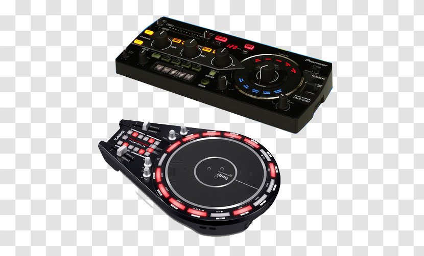 Casio DJ Controller Fade Djay Disc Jockey - Record Player - Carry Convenient Mixing Weapon Transparent PNG