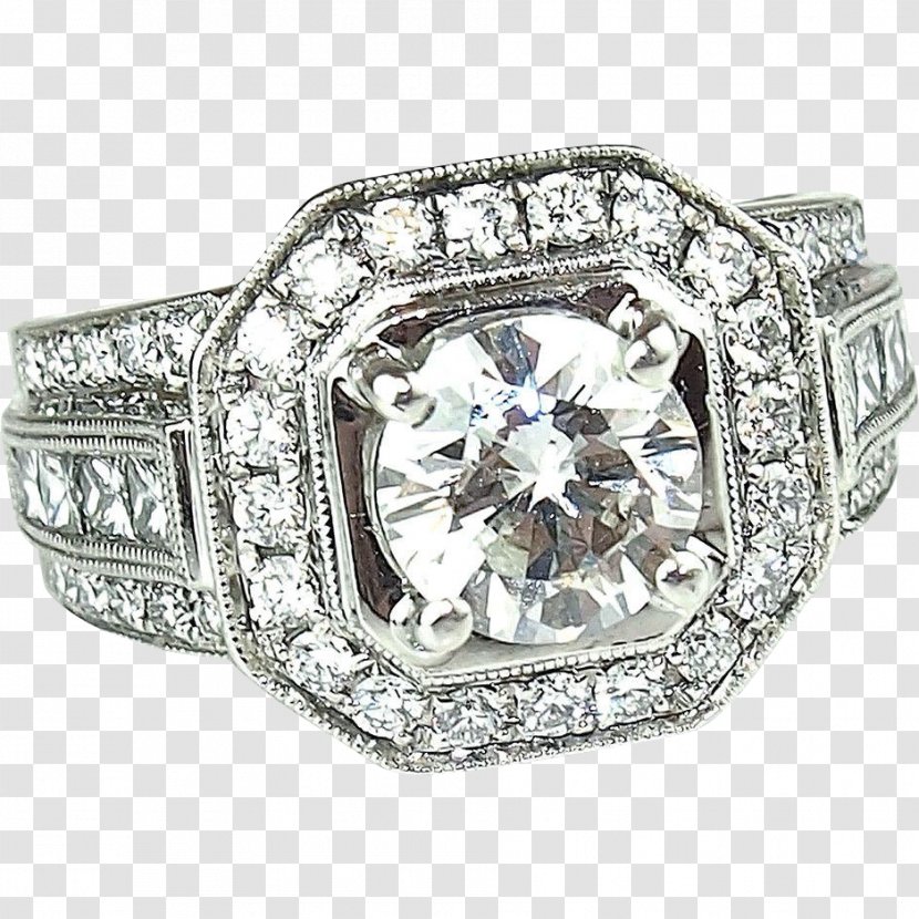 Wedding Ring Diamond Cut Engagement - Fashion Accessory Transparent PNG