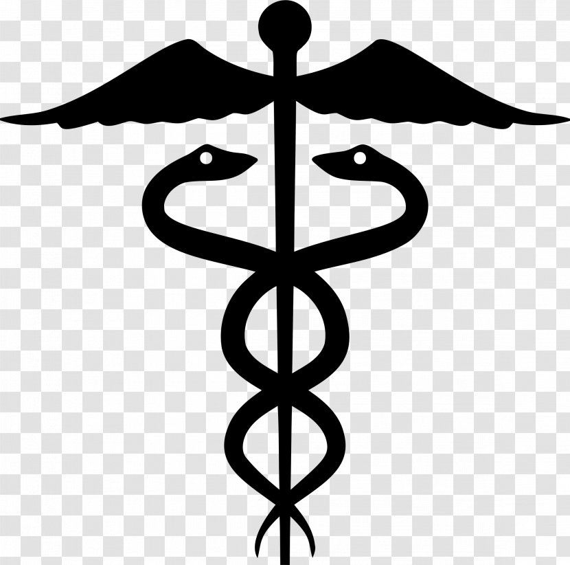 Staff Of Hermes Rod Asclepius Caduceus As A Symbol Medicine - Sign Transparent PNG