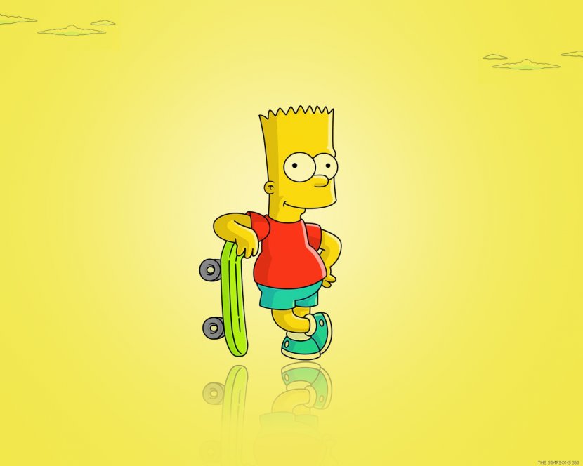 Bart Simpson Homer Maggie Lisa Desktop Wallpaper - Simpsons Transparent PNG
