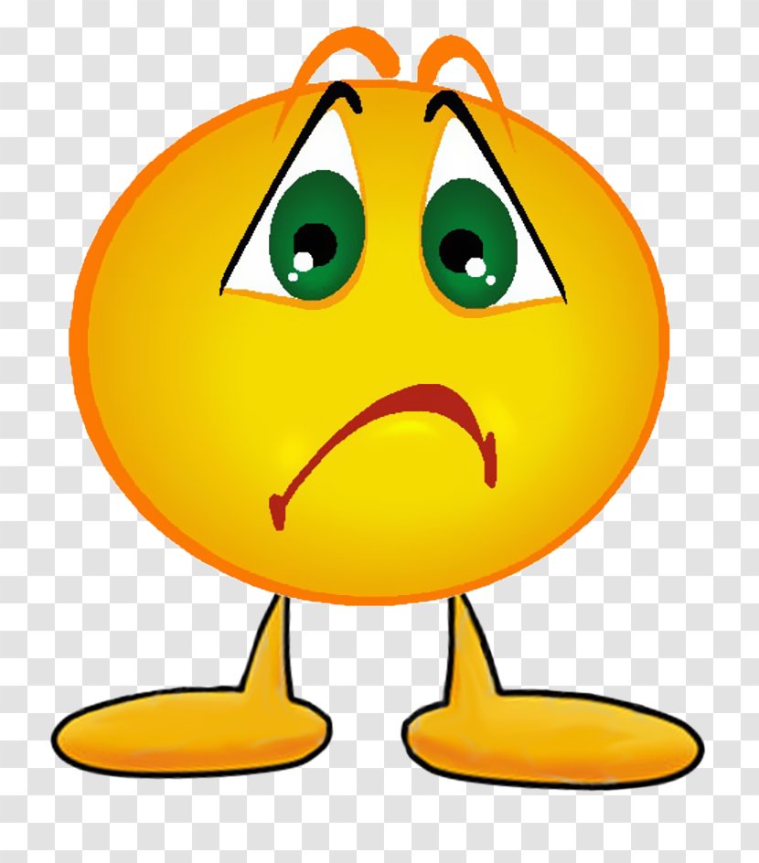 Face Sadness Drawing Clip Art - Yellow - Images Of Sad People Transparent PNG