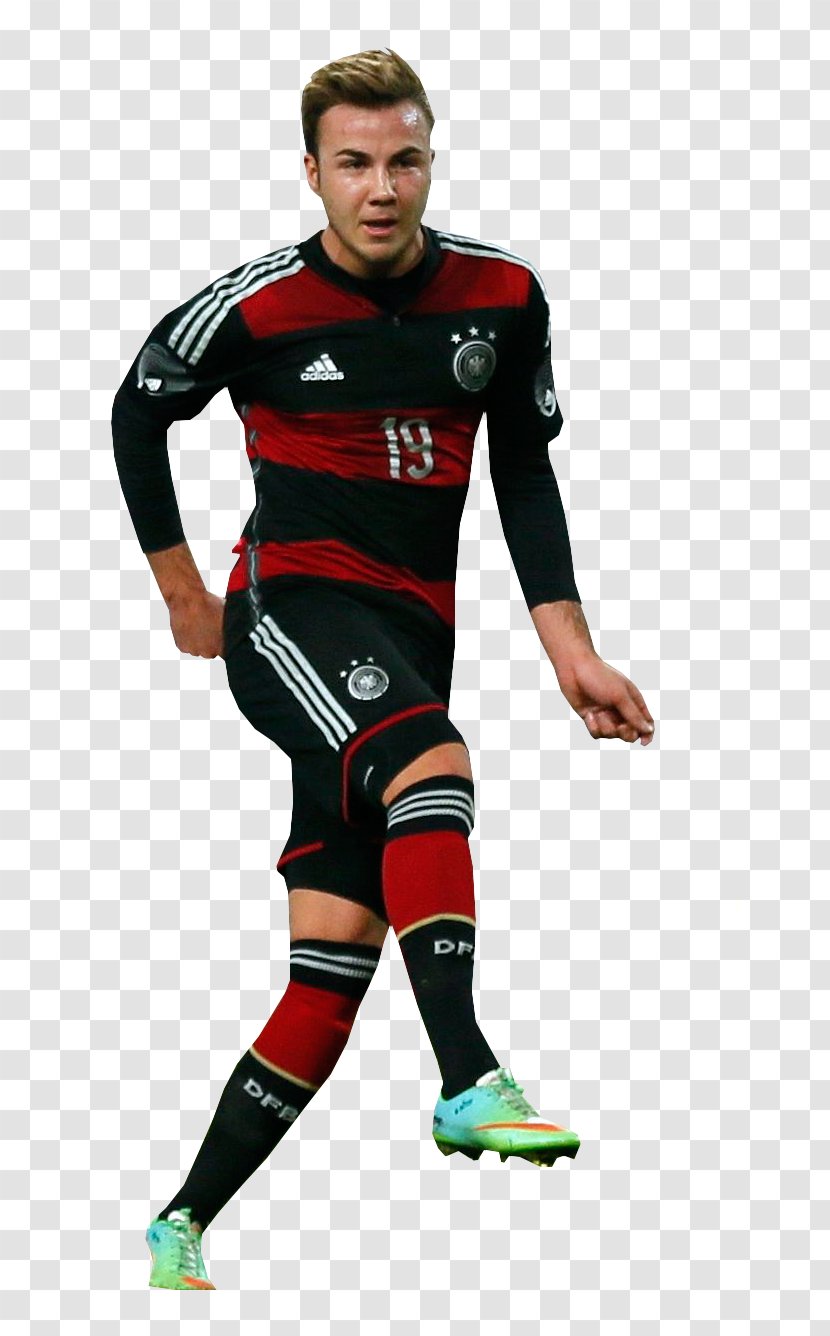 Mario Götze 2014 FIFA World Cup Group G Cheerleading Uniforms Germany National Football Team - Uniform - Gotze Transparent PNG