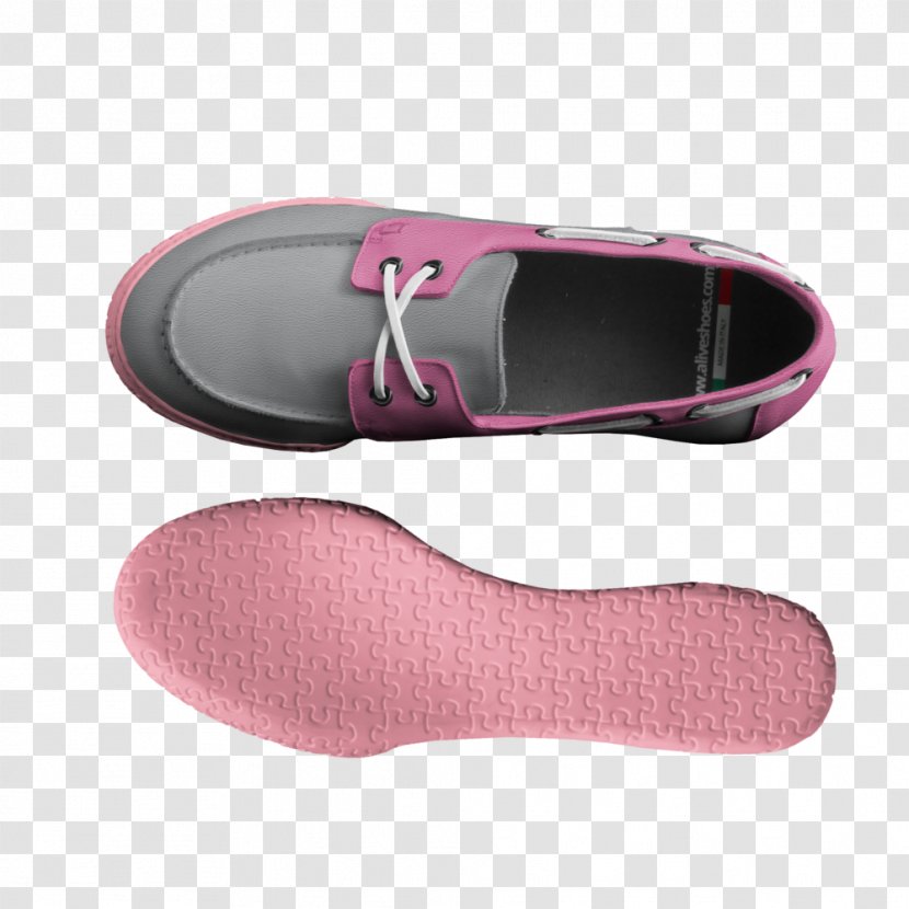Pink M Cross-training Shoe - Design Transparent PNG