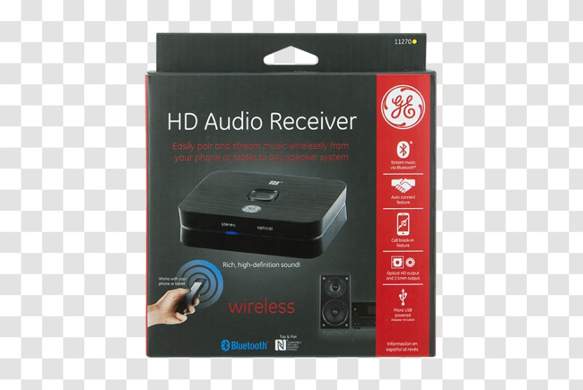 0 Home Audio Bluetooth Radio Receiver - Electronic Device Transparent PNG