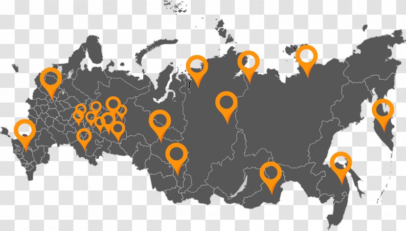 Krais Of Russia Map Vostochnaya Moscow 2018 World Cup Transparent PNG