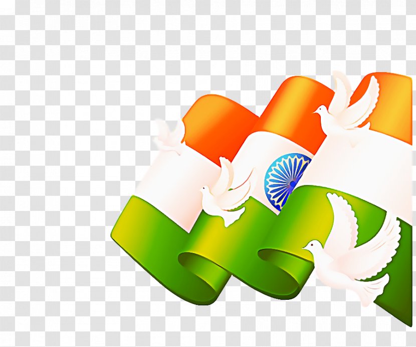India Independence Day Indian Flag - Gandhi Jayanti - Logo Orange Transparent PNG