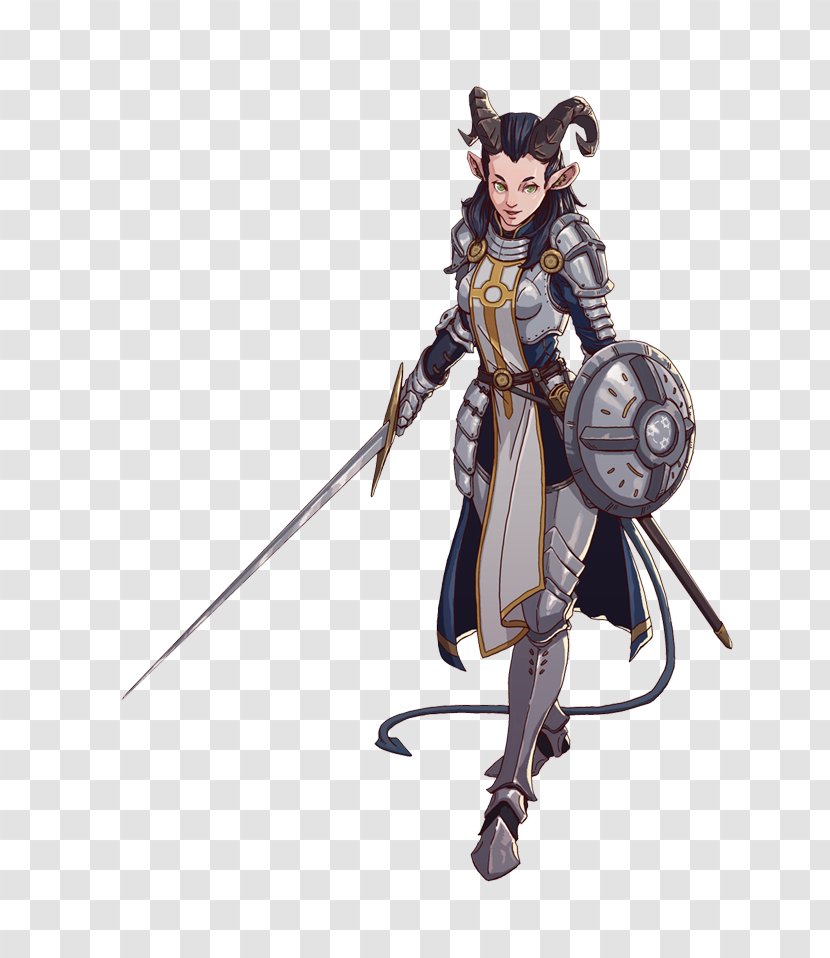 Dungeons & Dragons Pathfinder Roleplaying Game Tiefling Paladin Role-playing - Warlock Transparent PNG