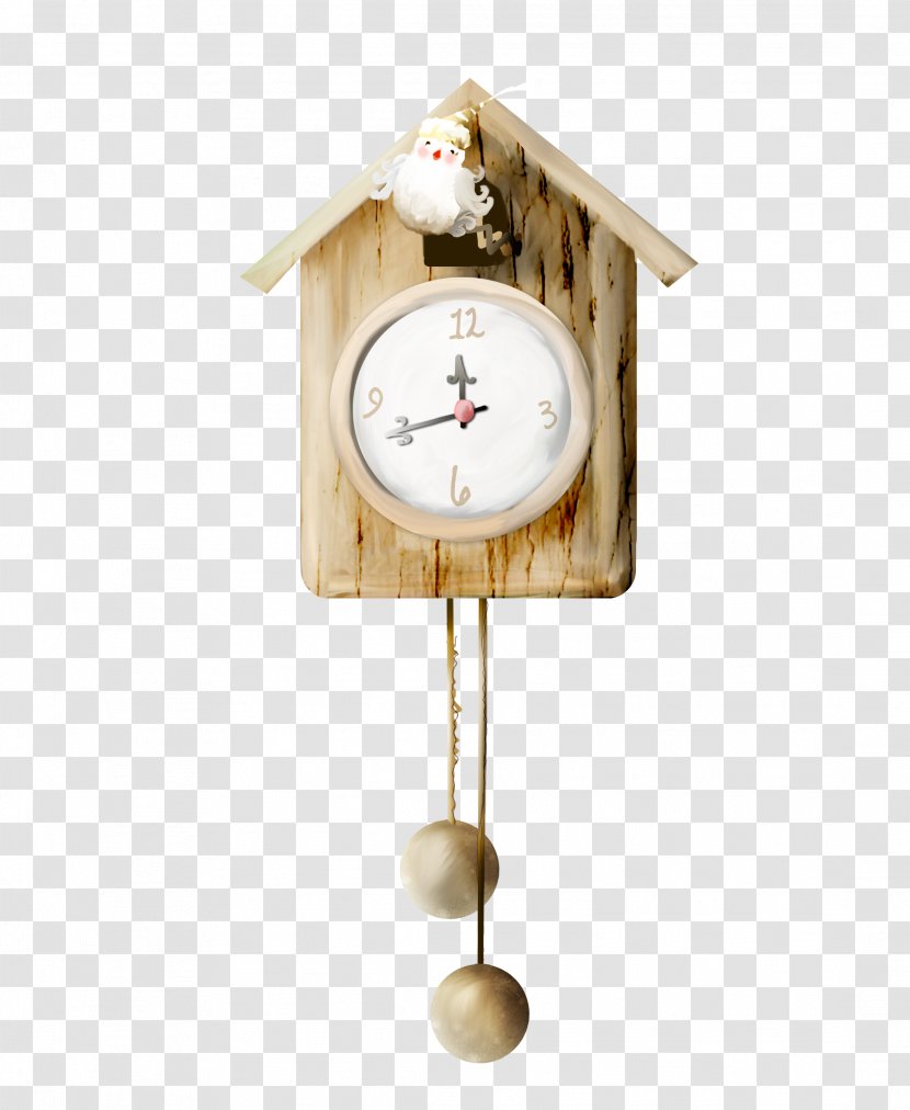 Cuckoo Clock Pendulum Alarm - Creative Transparent PNG