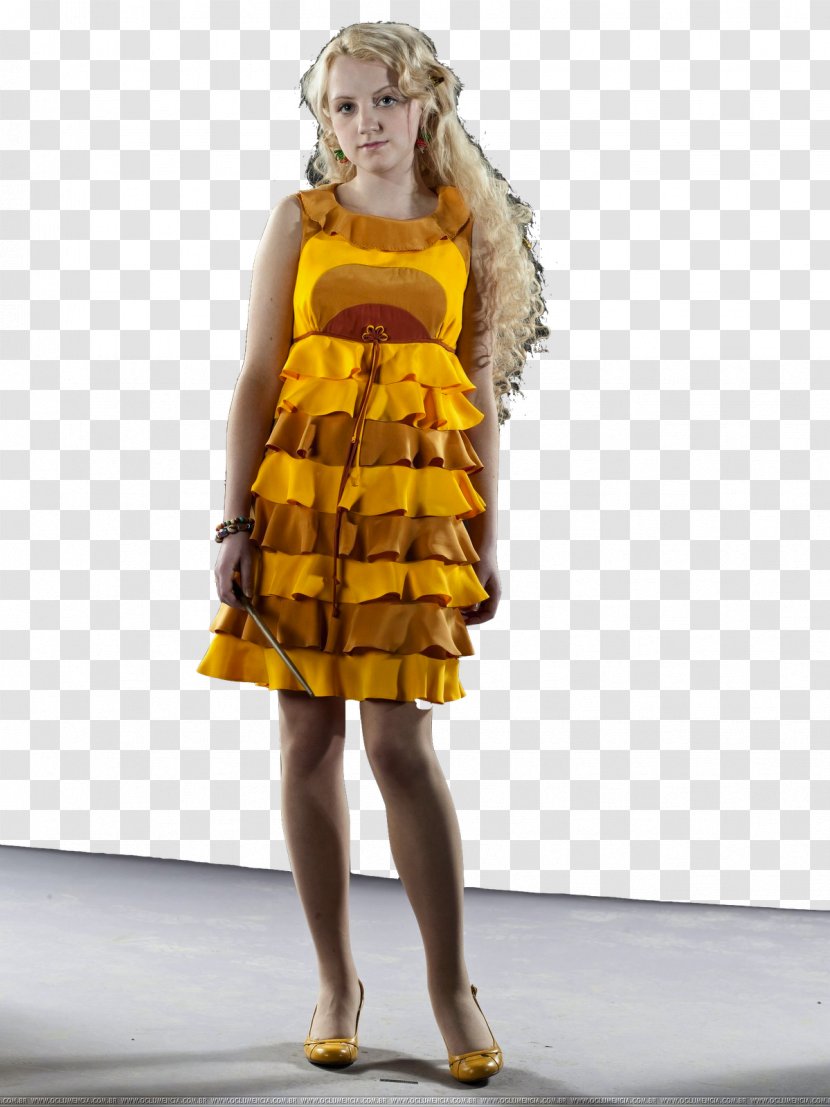 Luna Lovegood Harry Potter And The Deathly Hallows Ginny Weasley Hermione Granger Bill - Dress Transparent PNG