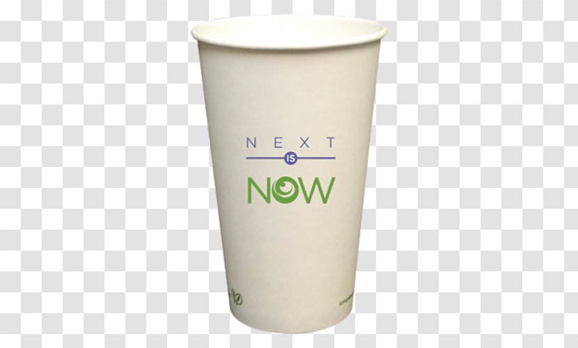 Paper Cup Glass Mug - Compost Transparent PNG