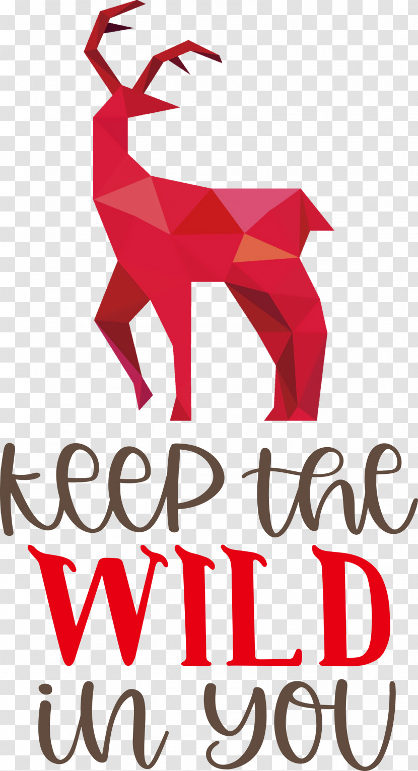 Keep Wild Deer Transparent PNG