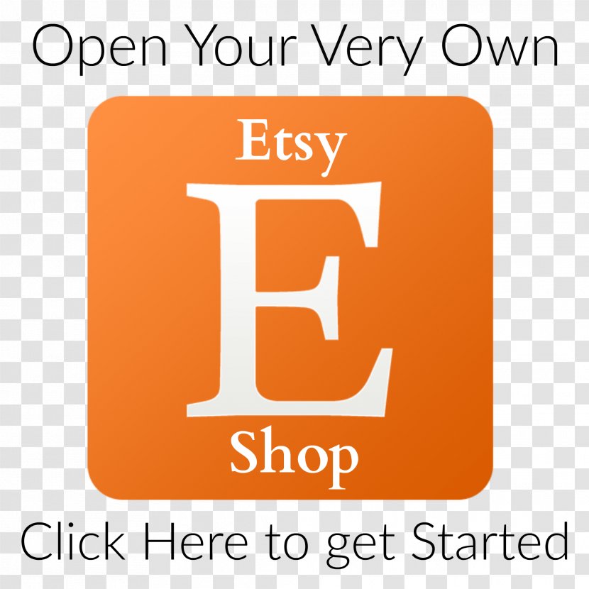 Etsy Logo Inventory Management Software E-commerce Sales - Orange Transparent PNG