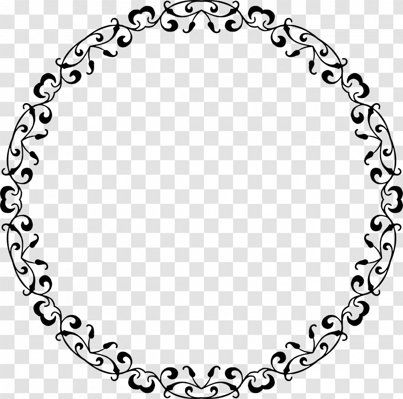 Borders And Frames Clip Art - Point - Circle Frame Transparent PNG