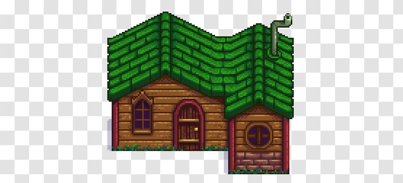 Stardew Valley Cottage House Family Farm - Outdoor Structure - Eric Barone Transparent PNG