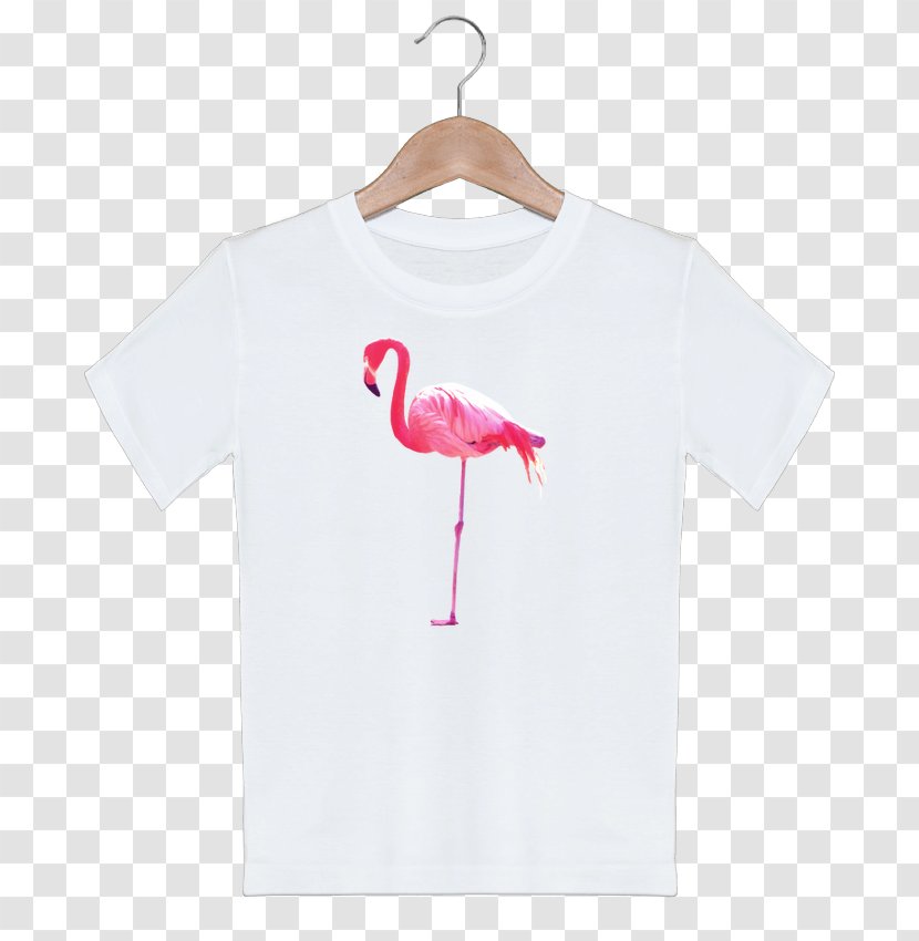 T-shirt Greater Flamingo Douchegordijn Sleeve Beak - T Shirt Transparent PNG