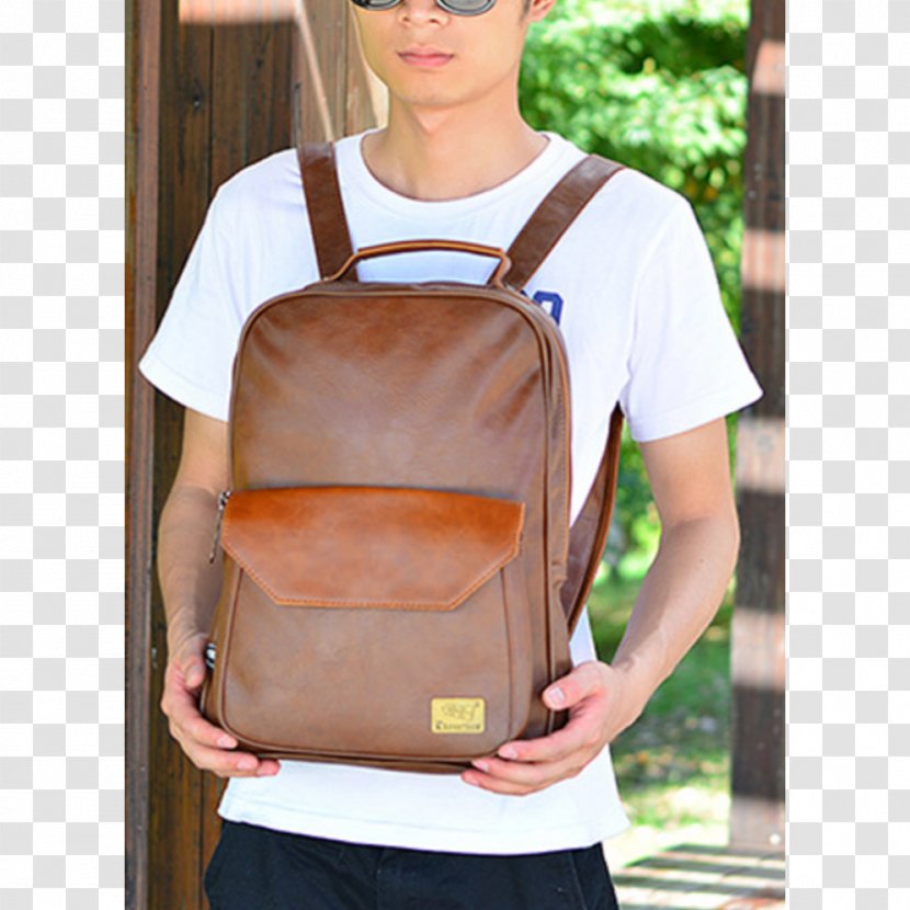 Handbag Shoulder Leather Backpack Transparent PNG