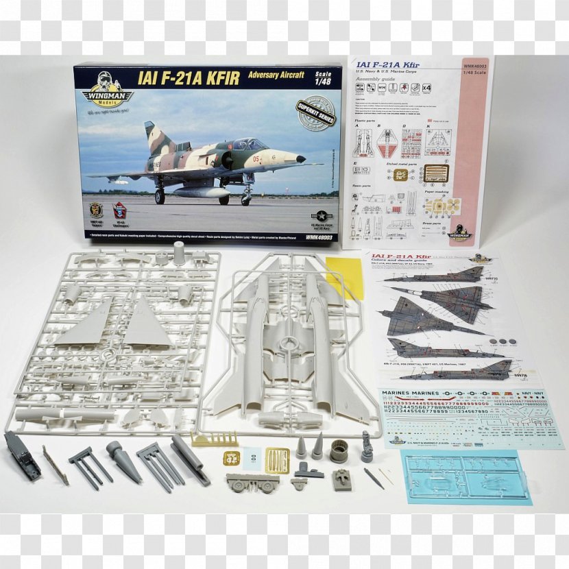 IAI Kfir Airplane Lion Hobby Scale Models - Aircraft Transparent PNG