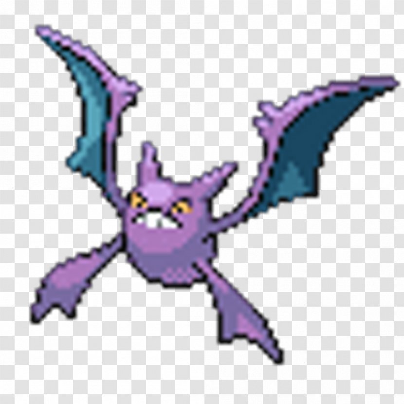 Crobat Pokémon Crystal Sprite X And Y - Pok%c3%a9mon - FireRed LeafGreen Transparent PNG