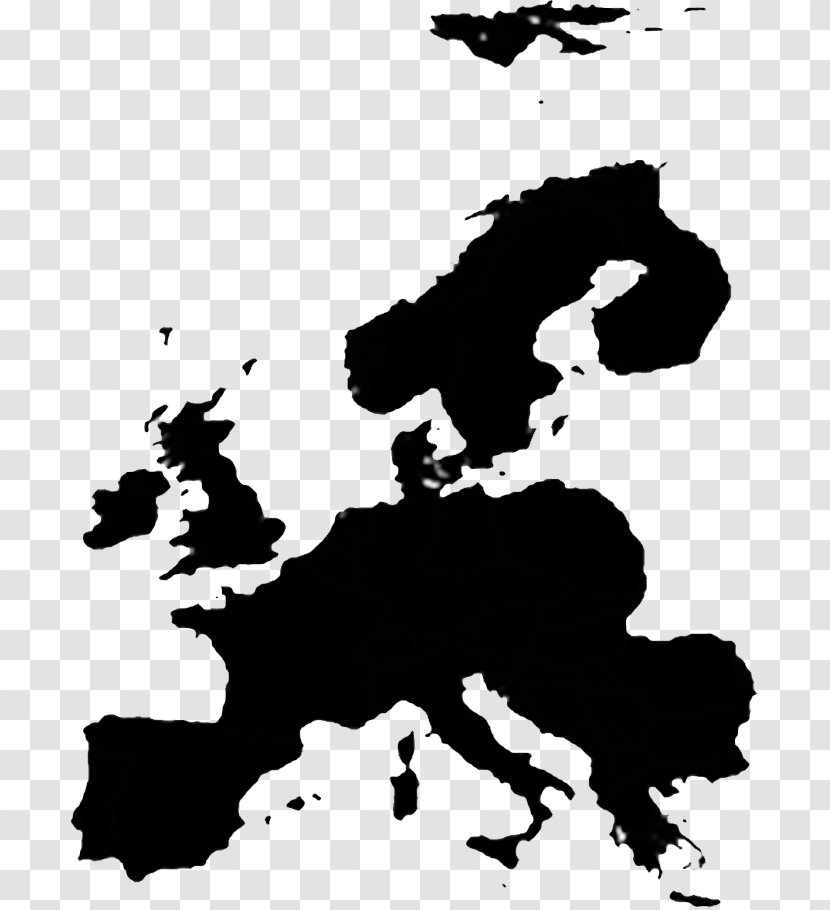 Europe Overview Map Vector Graphics Armenia - Monochrome Photography Transparent PNG