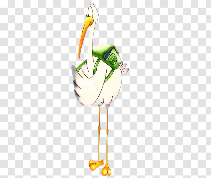 Stork Beak Clip Art Water Bird - White Transparent PNG