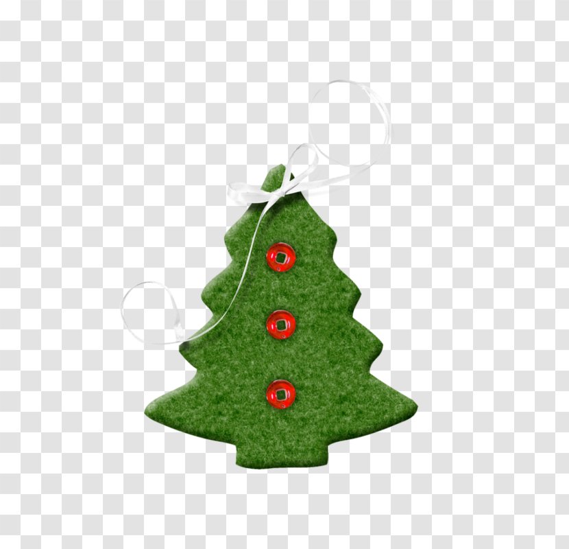 Christmas Tree Santa Claus Ornament - Evergreen - Green Transparent PNG