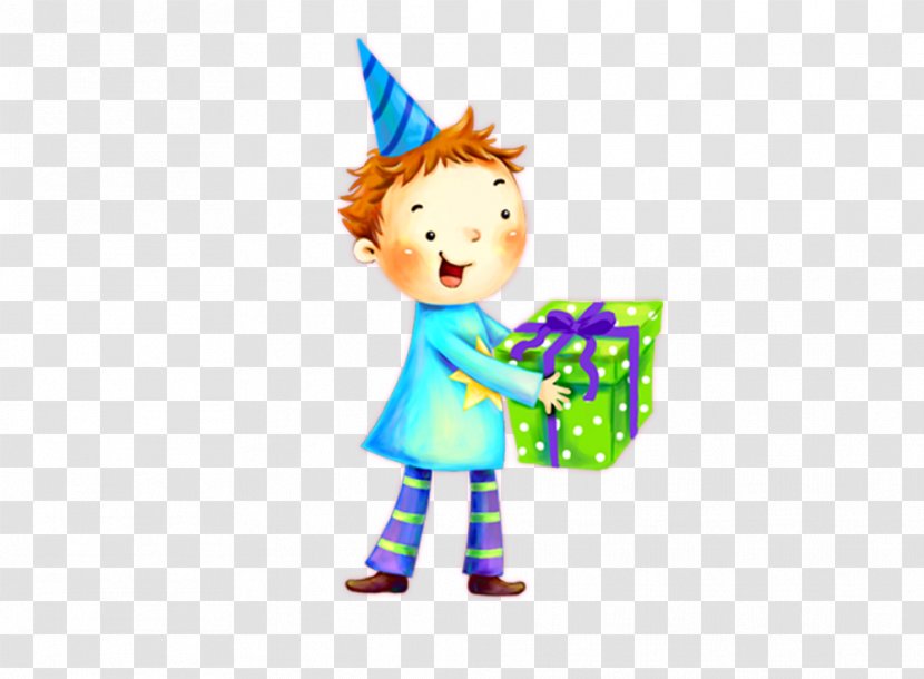 Happy Birthday To You Paper Party Child - Fictional Character - Cartoon Doll Transparent PNG
