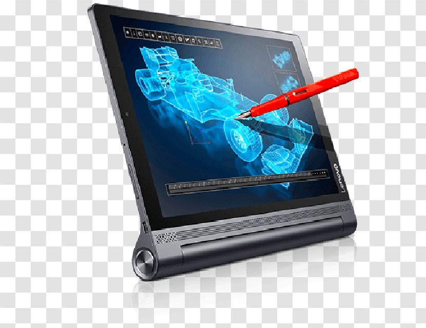 Lenovo Yoga Tab 3 (10) Android Intel Atom Tablet Pro 10 64GB Black Hardware/Electronic Transparent PNG