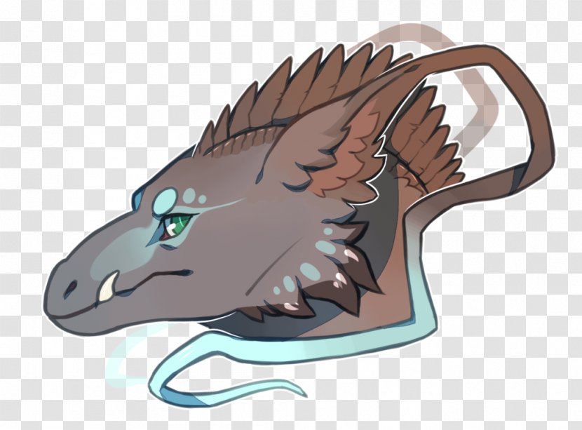 Mammal Reptile Cartoon Jaw - Dragon - Gray Wolf Transparent PNG